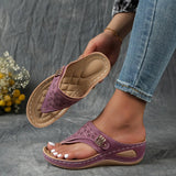 Élodie - Keil-Zehensandalen für Dame