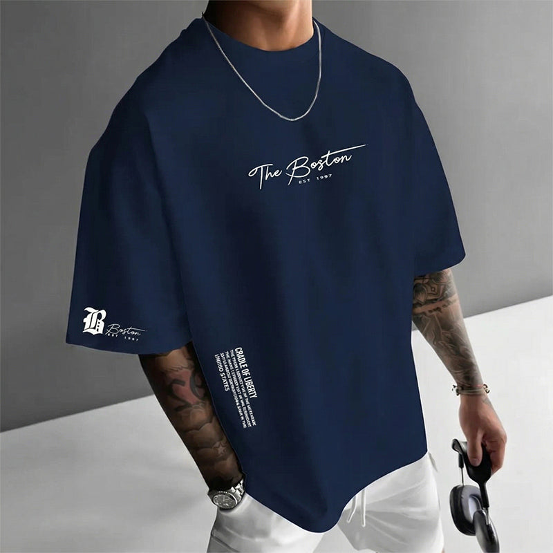 Sommerfeld | Urbanes Oversize-T-Shirt mit Grafikdruck