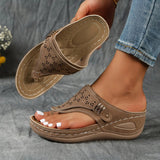 Élodie - Keil-Zehensandalen für Dame
