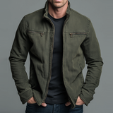 Sommerfeld | Vintage Baumwolljacke mit Reißverschluss