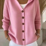 Sommerfeld | Strickjacke mit Kapuze