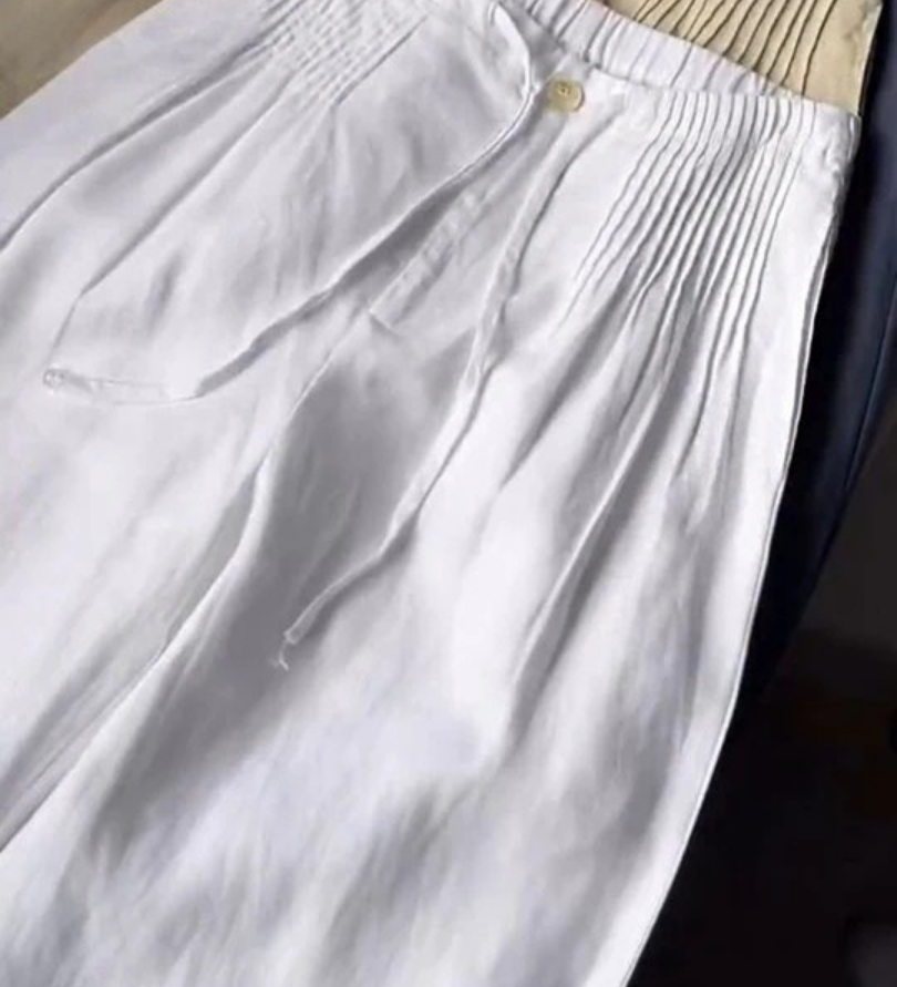 Sommerfeld | Weite Leinenhose für Damen (1 Kaufen, 1 GRATIS dazu)