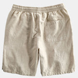 Hemd aus Leinen-Viskose-Mischung mit Knöpfen & Shorts aus Leinen-Baumwoll-Mischung mit Kordelzug