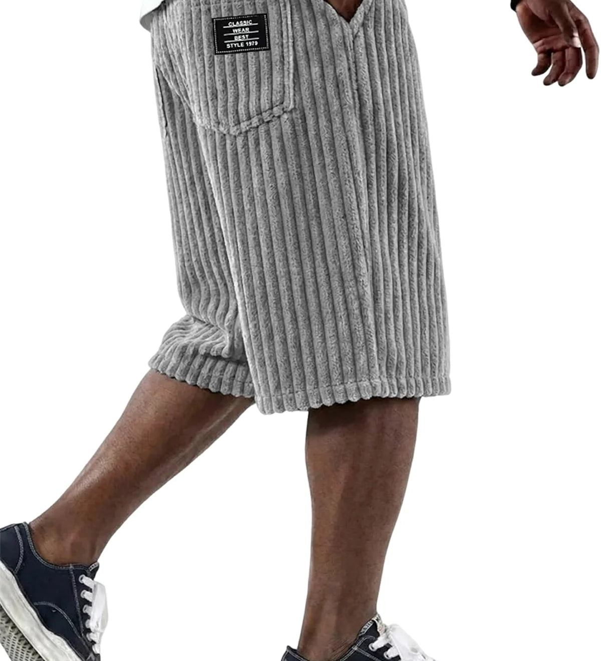 Sommerfeld | Cord-Shorts mit Stickdetail (1 Kaufen, 1 GRATIS dazu)
