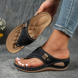 Élodie - Keil-Zehensandalen für Dame