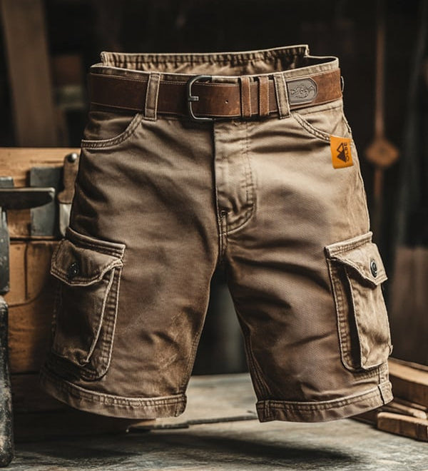 Sommerfeld | Vintage Cargo-Shorts mit Mehrfachtaschen (1 Kaufen, 1 GRATIS dazu)