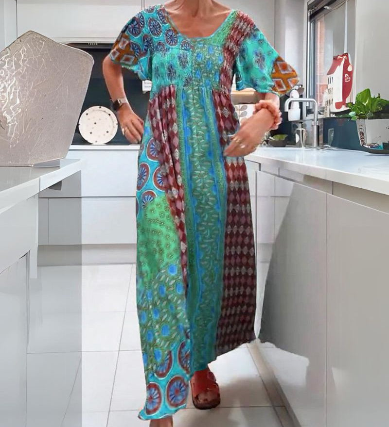 Ash™ - Buntes Bohemian-Kleid