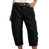 Sommerfeld | Cargo-Caprihose aus Denim (1 kaufen, 1 GRATIS dazu)