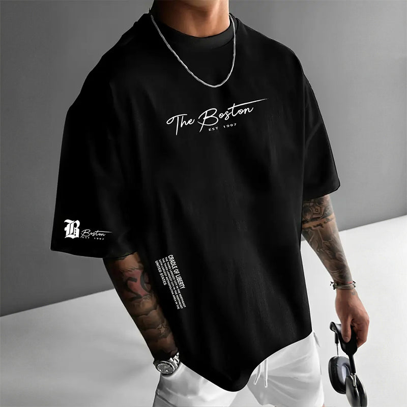 Sommerfeld | Urbanes Oversize-T-Shirt mit Grafikdruck