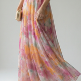 Charlotte | Weiches Wickel-Maxikleid