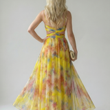 Charlotte | Weiches Wickel-Maxikleid