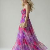 Charlotte | Weiches Wickel-Maxikleid