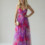 Charlotte | Weiches Wickel-Maxikleid