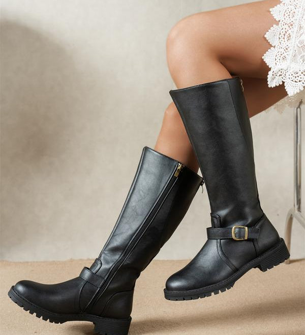 Sommerfeld | ELSIE - Elegante Damenstiefel mit niedrigem Absatz