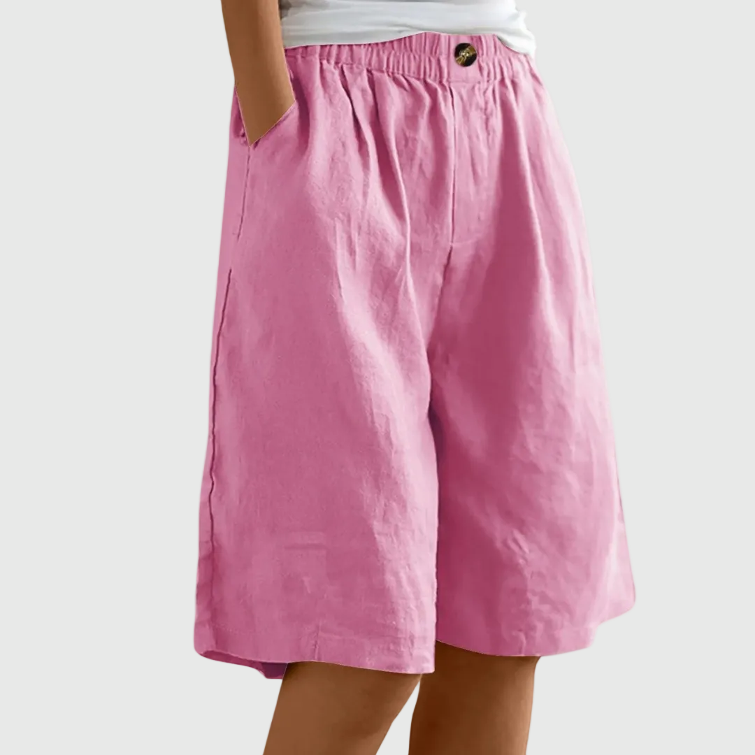 Sommerfeld | Luftige Shorts mit weitem Bein (1 kaufen, 1 GRATIS dazu)