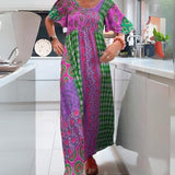 Ash™ - Buntes Bohemian-Kleid