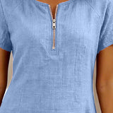 Sommerfeld | Baumwoll-Leinenkleid (1 kaufen, 1 GRATIS dazu)