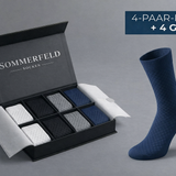 Sommerfeld | Premium Socken aus Bambusfaser (4 KAUFEN, 4 GRATIS ERHALTEN)
