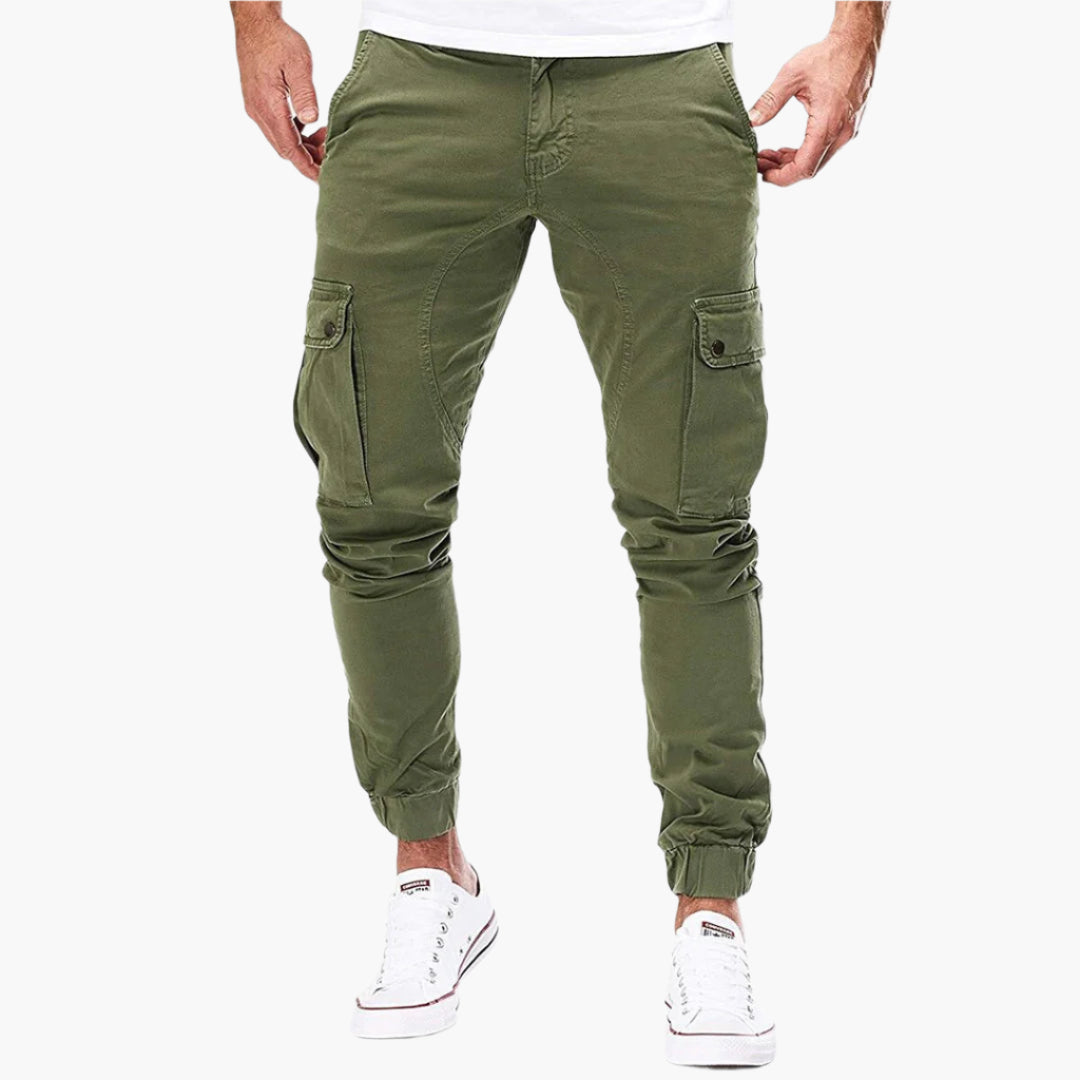 Sommerfeld™ | Herren Cargo Jogginghose – Moderne Streetwear Freizeithose mit Taschen und Elastikbund, Outdoor & Alltag