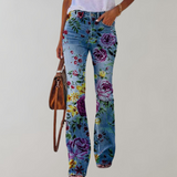 Sommerfeld | Jeans mit hoher Taille und Schlag