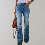Sommerfeld | Jeans mit hoher Taille und Schlag