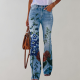 Sommerfeld | Jeans mit hoher Taille und Schlag