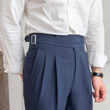 Sommerfeld™ | Ellis - Klassische Hose Mit Hoher Taille Und Schnallenverschluss Für Herren
