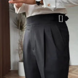Sommerfeld™ | Ellis - Klassische Hose Mit Hoher Taille Und Schnallenverschluss Für Herren