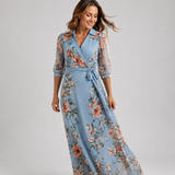 Lena | Maxikleid mit Blumenmuster