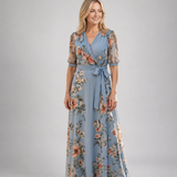 Lena | Maxikleid mit Blumenmuster