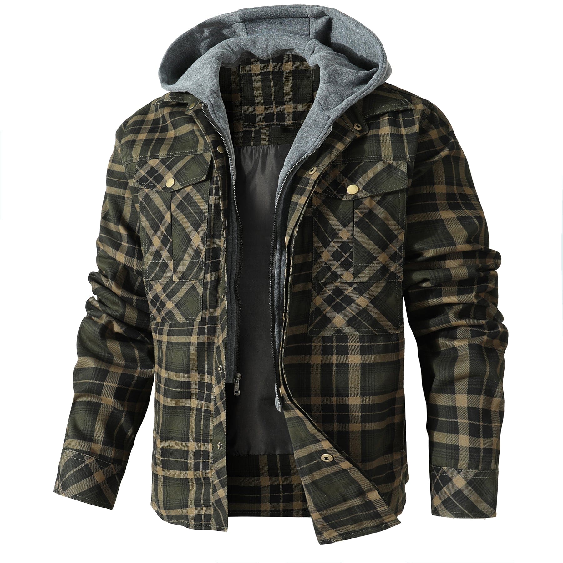 Sommerfeld | Flanelljacke mit Kapuze