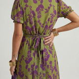 Michaela | Midikleid mit Blumenmuster