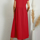 Anna™ – Entspanntes & Stylishes Midikleid