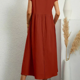 Anna™ – Entspanntes & Stylishes Midikleid