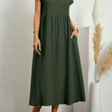 Anna™ – Entspanntes & Stylishes Midikleid