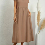 Anna™ – Entspanntes & Stylishes Midikleid