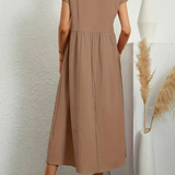 Anna™ – Entspanntes & Stylishes Midikleid