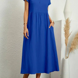 Anna™ – Entspanntes & Stylishes Midikleid
