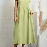 Anna™ – Entspanntes & Stylishes Midikleid