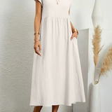 Anna™ – Entspanntes & Stylishes Midikleid