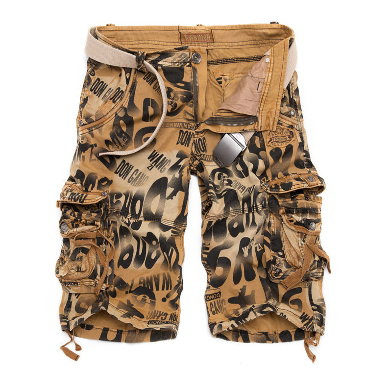 Sommerfeld | Herren Camouflage-Cargoshorts (1 kaufen, 1 GRATIS dazu)