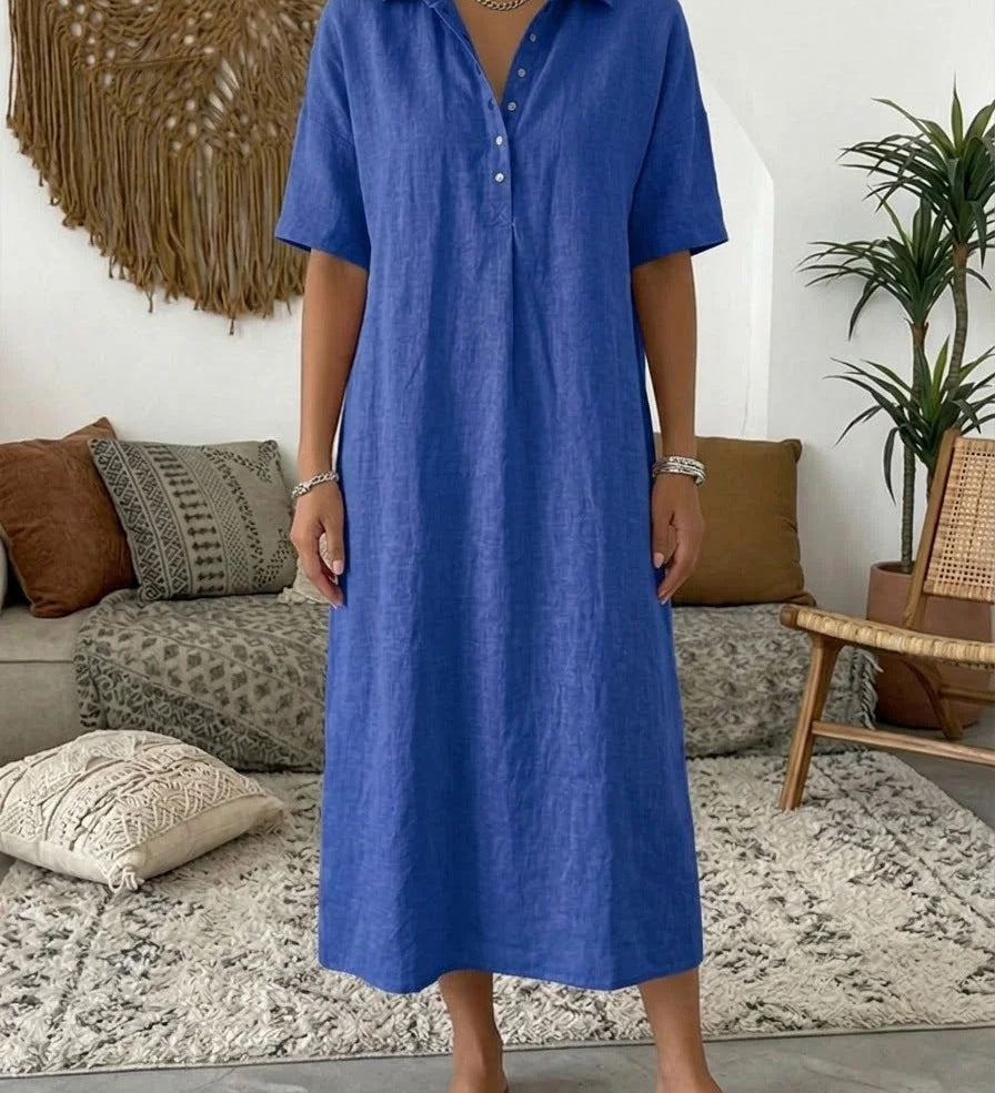 Sommerfeld | Luftiges Midi-Hemdblusenkleid