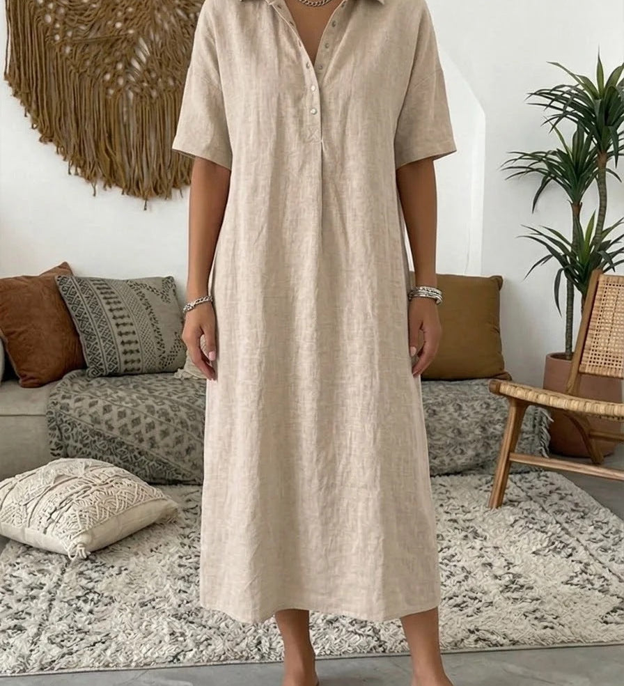 Sommerfeld | Luftiges Midi-Hemdblusenkleid