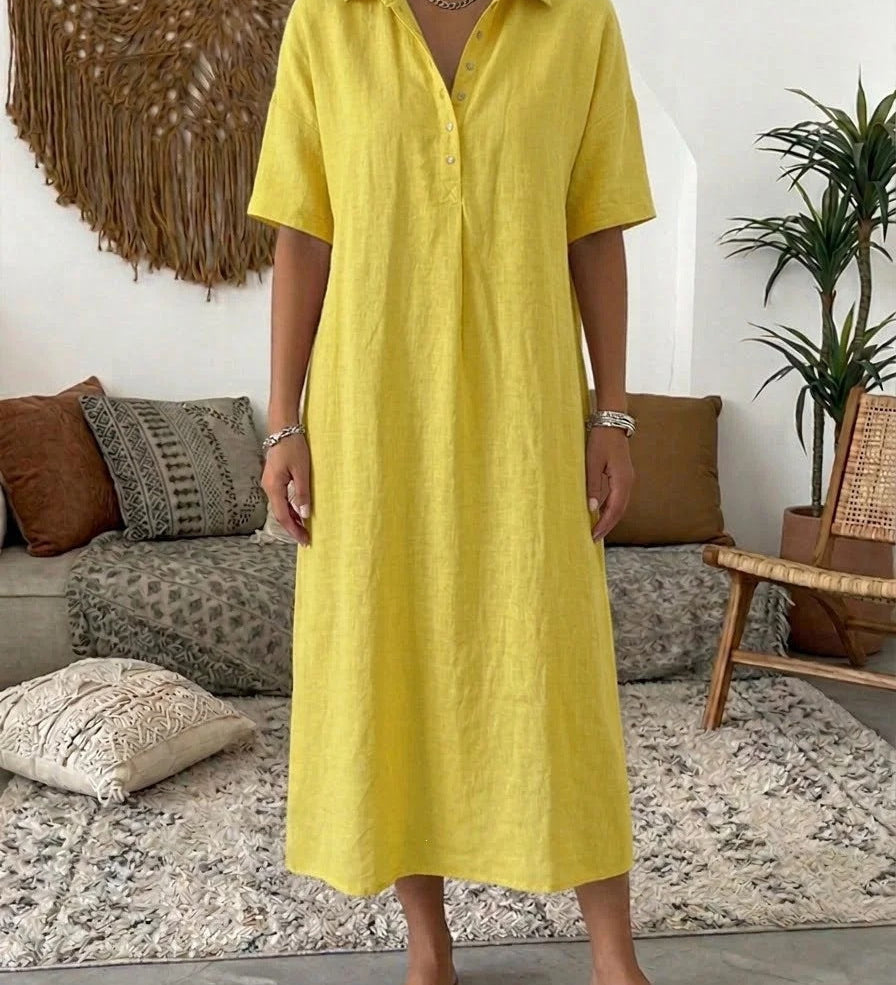 Sommerfeld | Luftiges Midi-Hemdblusenkleid