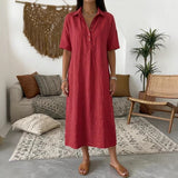 Sommerfeld | Luftiges Midi-Hemdblusenkleid