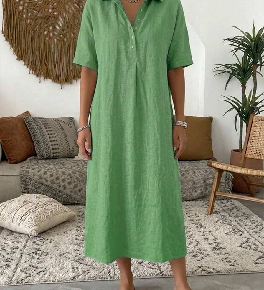 Sommerfeld | Luftiges Midi-Hemdblusenkleid