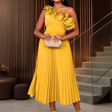 Adi™ - Couture Asymmetrisches Ein-Schulter-Abendkleid