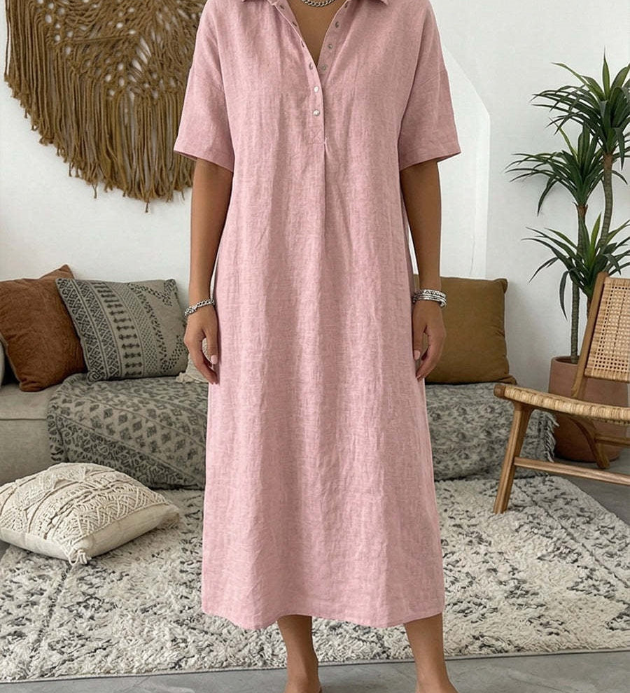 Sommerfeld | Luftiges Midi-Hemdblusenkleid