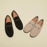 Sommerfeld | Leder-Loafer mit Metall-Detail