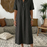 Sommerfeld | Luftiges Midi-Hemdblusenkleid